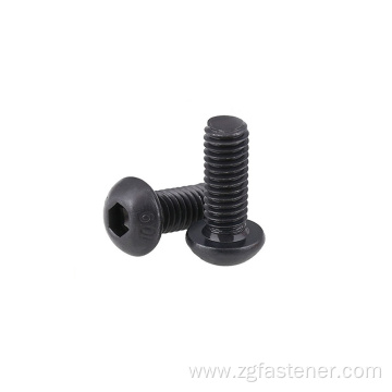 Black Socket screws Carbon steel hex socket screws